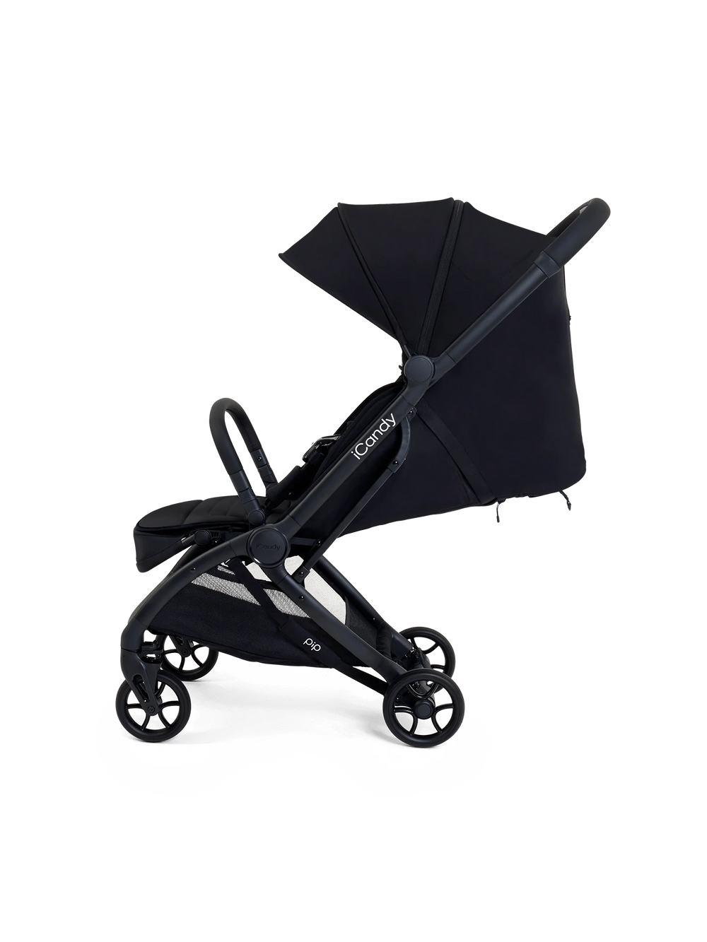 PIP buggy black  inclusief bumperbar, regenhoes, reistas en seatliner