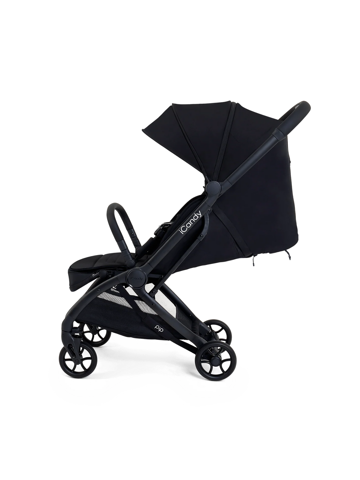 PIP buggy black  inclusief bumperbar, regenhoes, reistas en seatliner