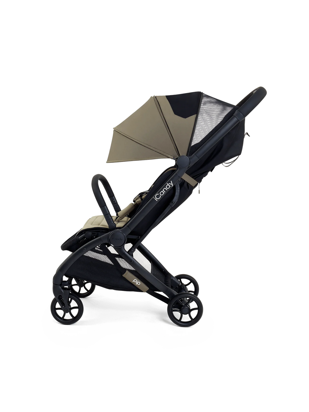 PIP buggy sage  inclusief bumperbar, regenhoes, reistas en seatliner