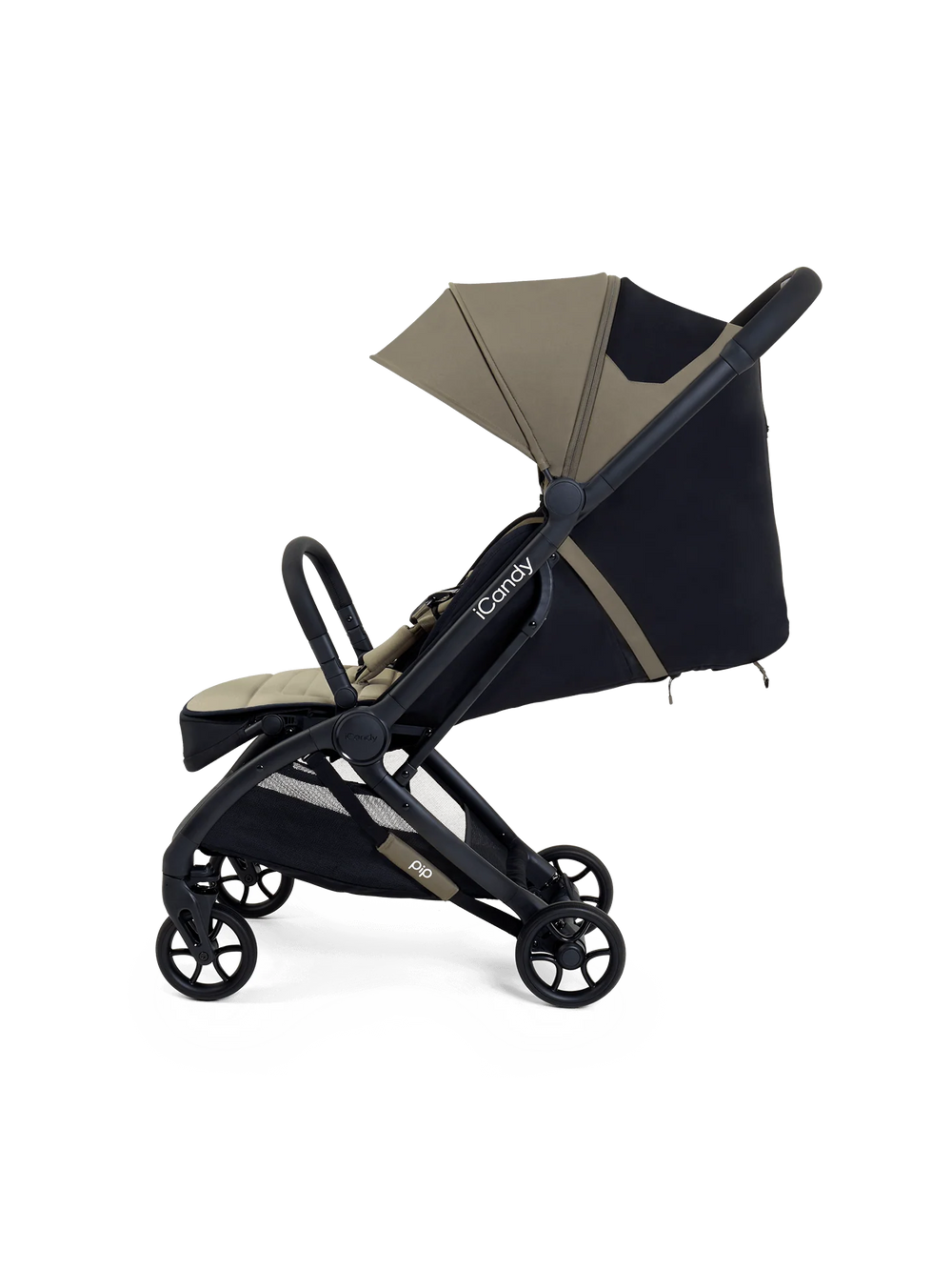 PIP buggy sage  inclusief bumperbar, regenhoes, reistas en seatliner