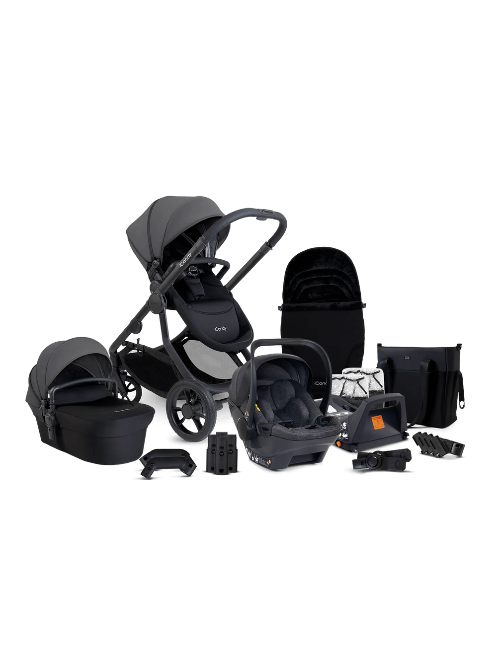 Orange 4 Fossil Travel System & Car Seat
