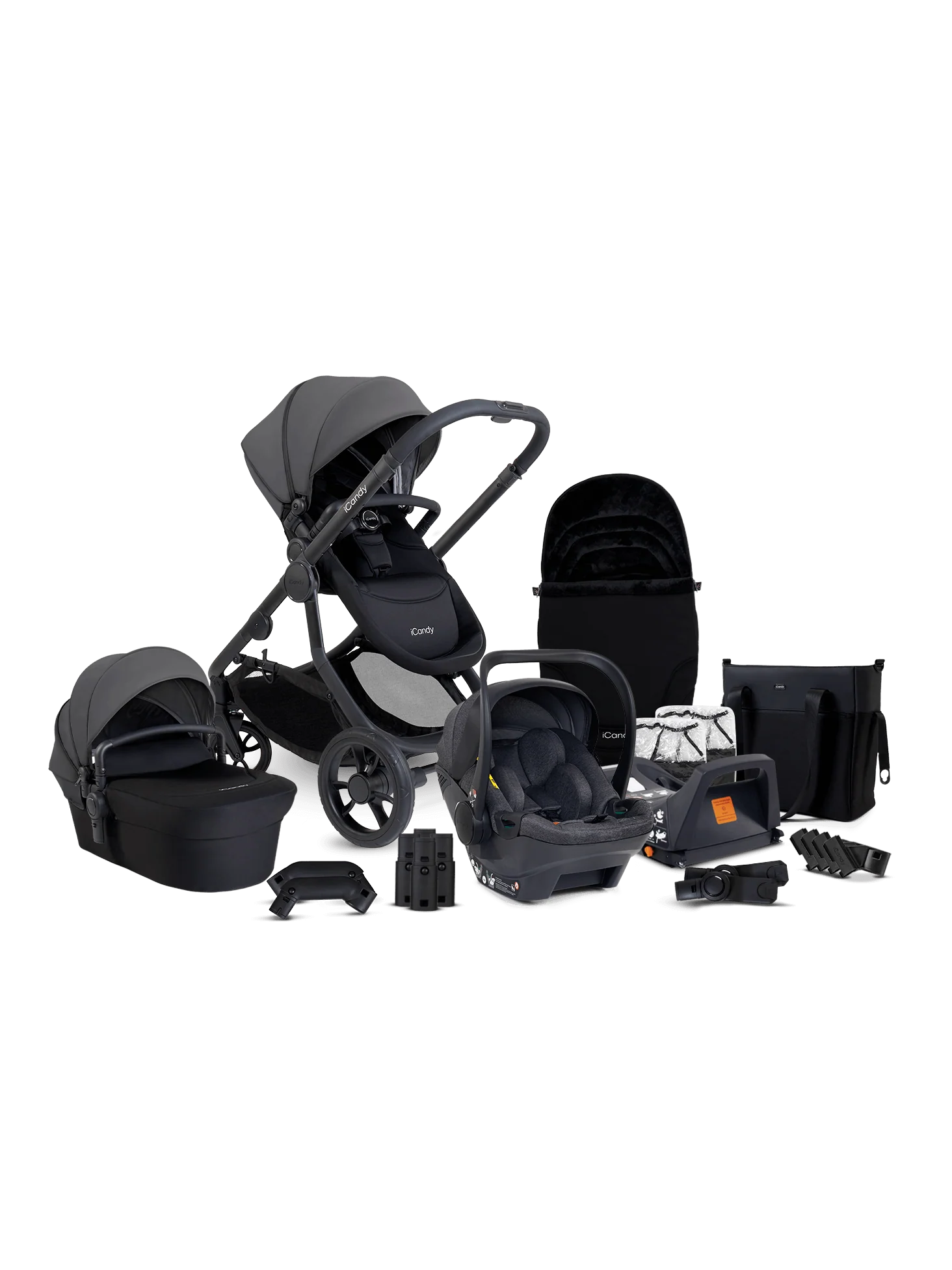 Orange 4 Fossil Travel System & Car Seat