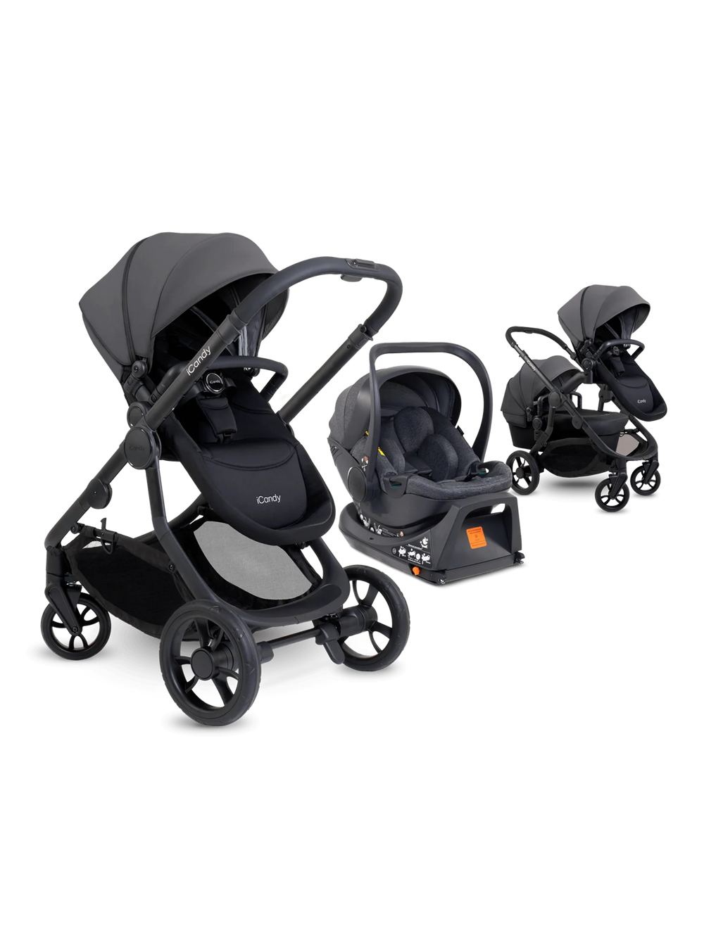 Orange 4 Fossil Travel System & Car Seat