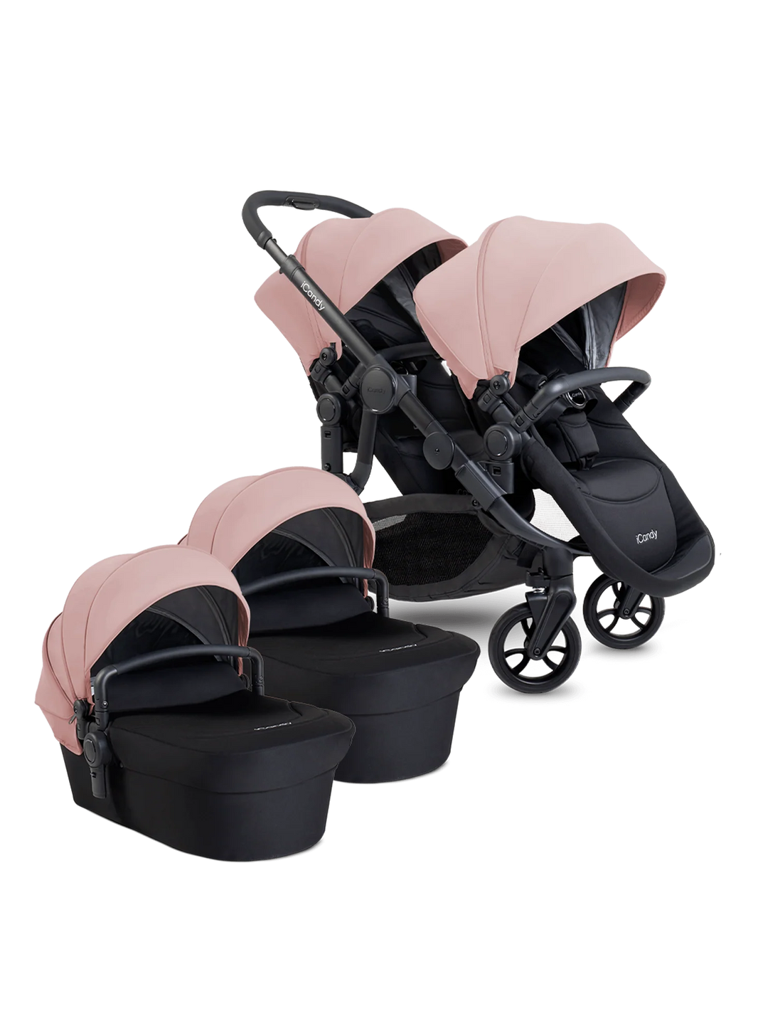 Orange 4 Rose kinderwagenpakket – Tweeling