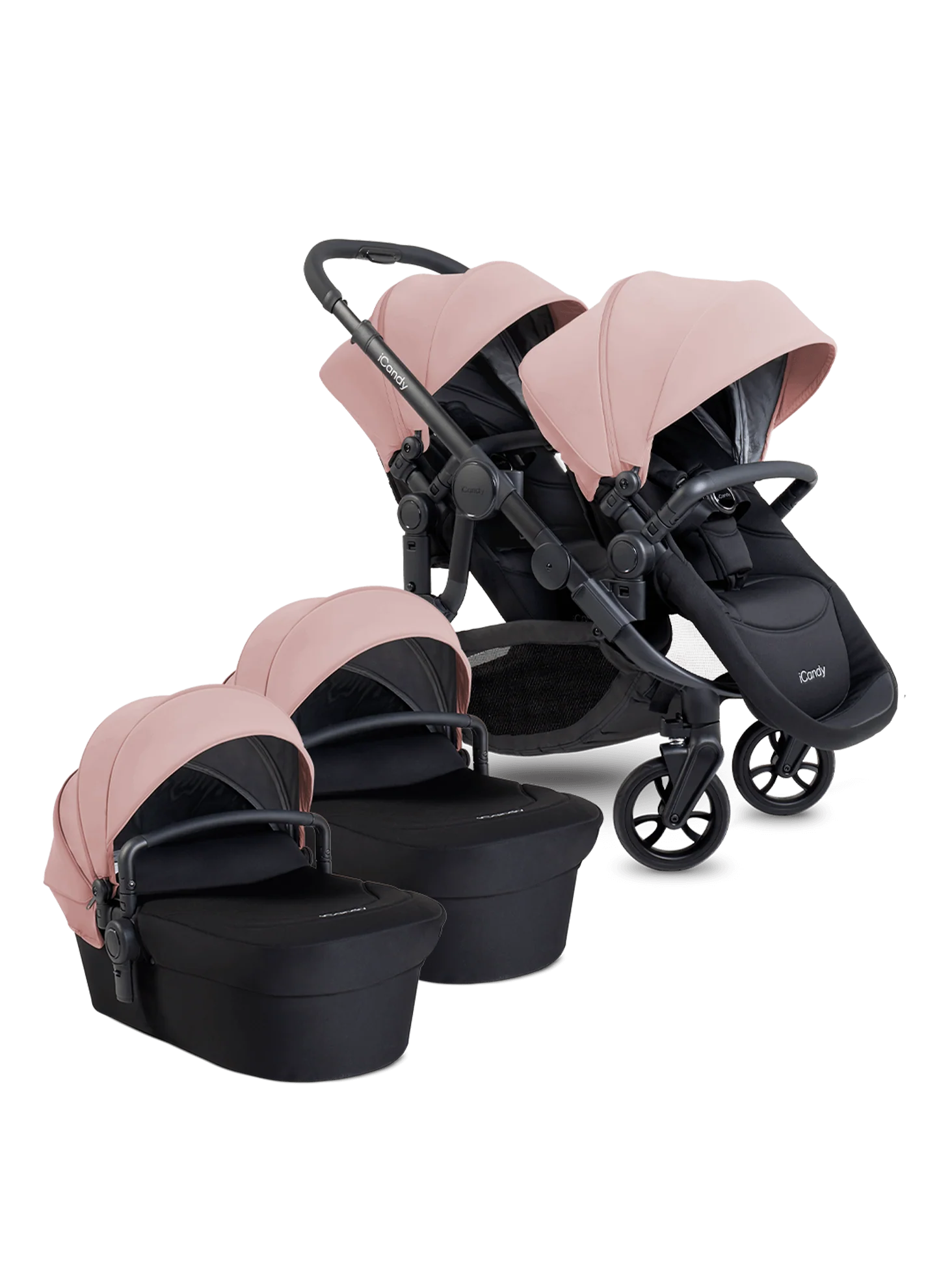 Orange 4 Rose kinderwagenpakket – Tweeling