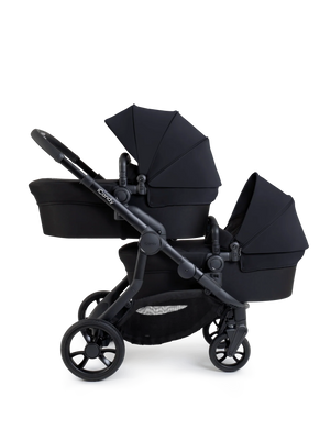 Orange 4 Black Pushchair Bundle - Twin