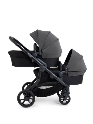 Orange 4 Fossil Pushchair Bundle - Twin