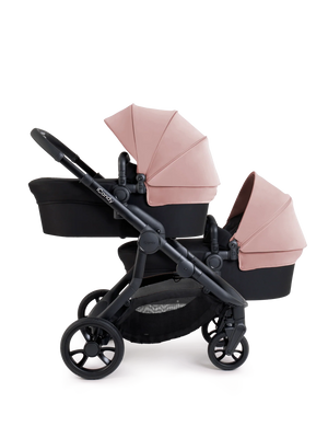 Orange 4 Rose Pushchair Bundle - Twin