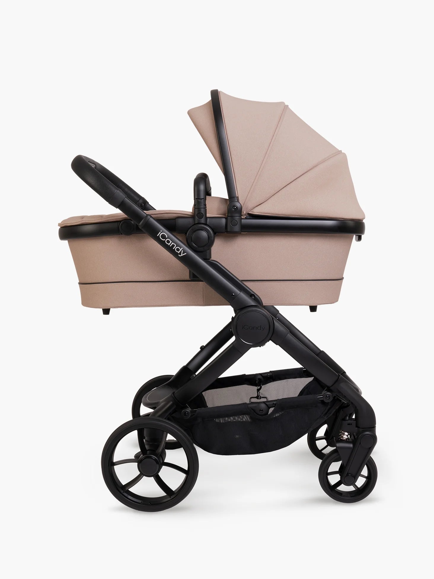Peach 7 Cookie Pushchair and Carrycot - Complete Car Seat Bundle