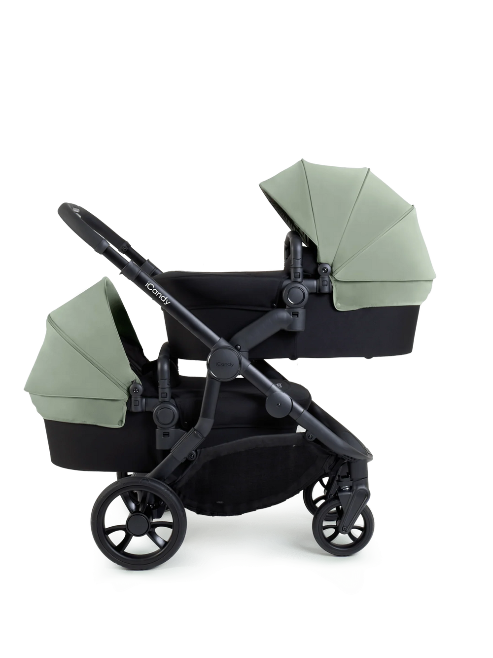 Orange 4 Pistachio kinderwagenpakket – Tweeling