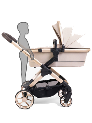 Peach 7 Biscotti Pushchair and Carrycot - Complete Bundle
