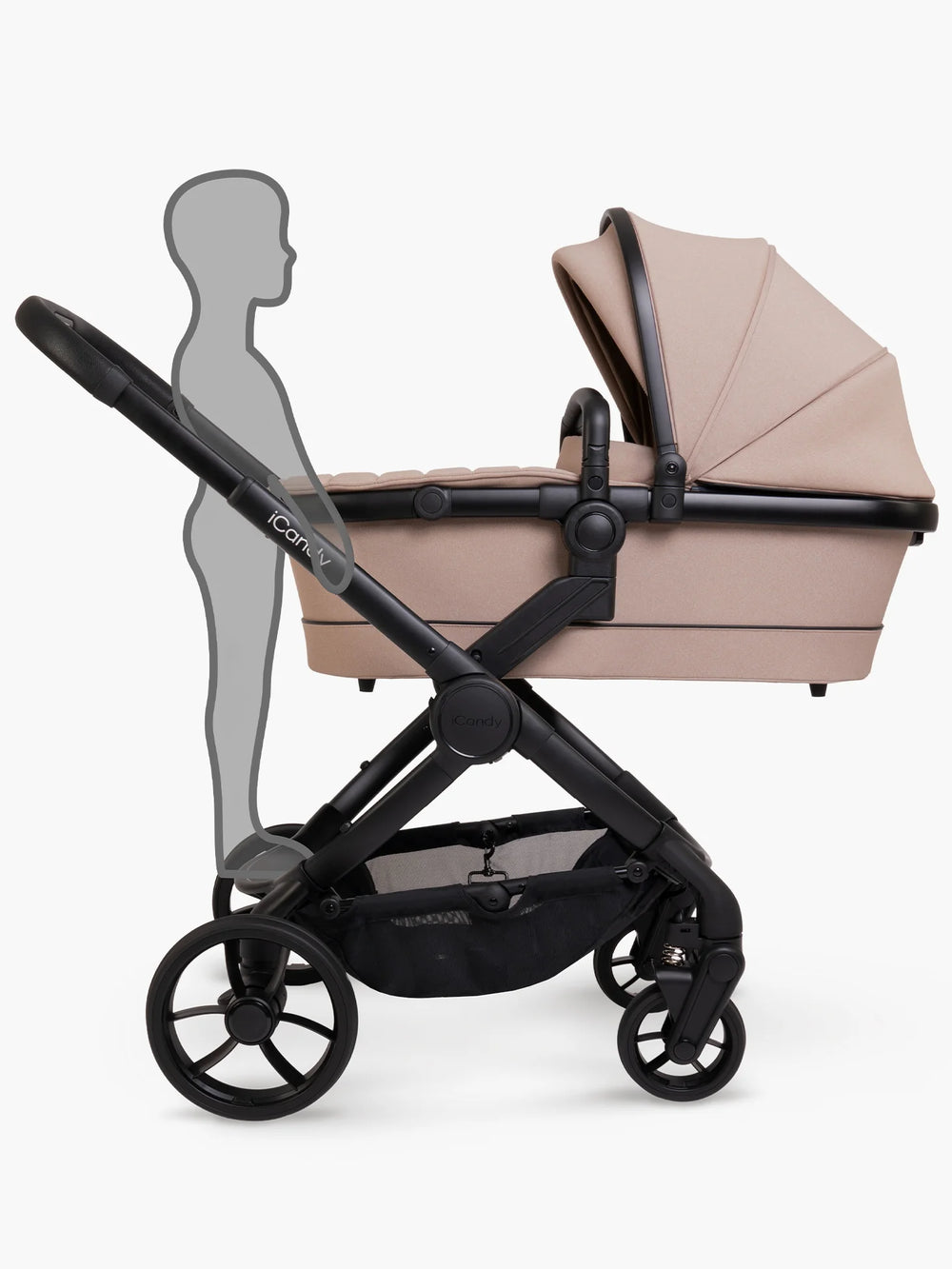 Peach 7 Cookie Pushchair and Carrycot - Complete Car Seat Bundle