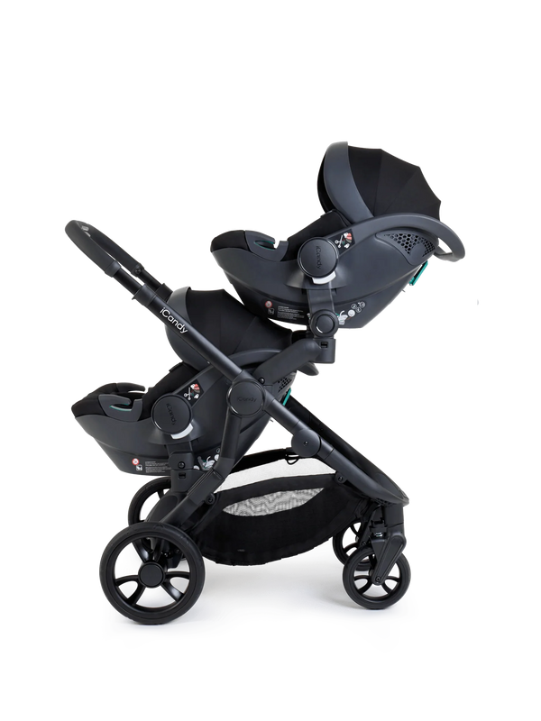 Orange 4 Rose Pushchair Bundle - Twin