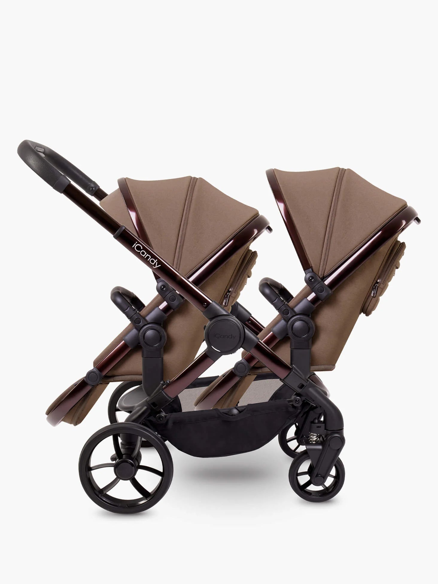 Peach 7 Coco Pushchair and Carrycot - Double