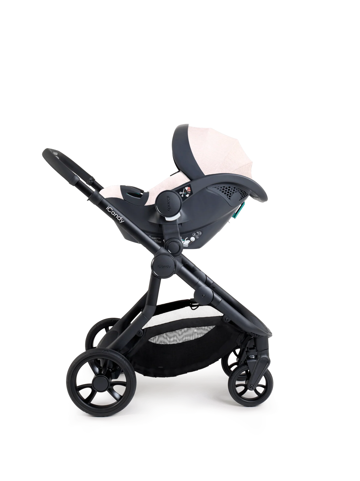 Orange 4 Latte Travel System & Car Seat