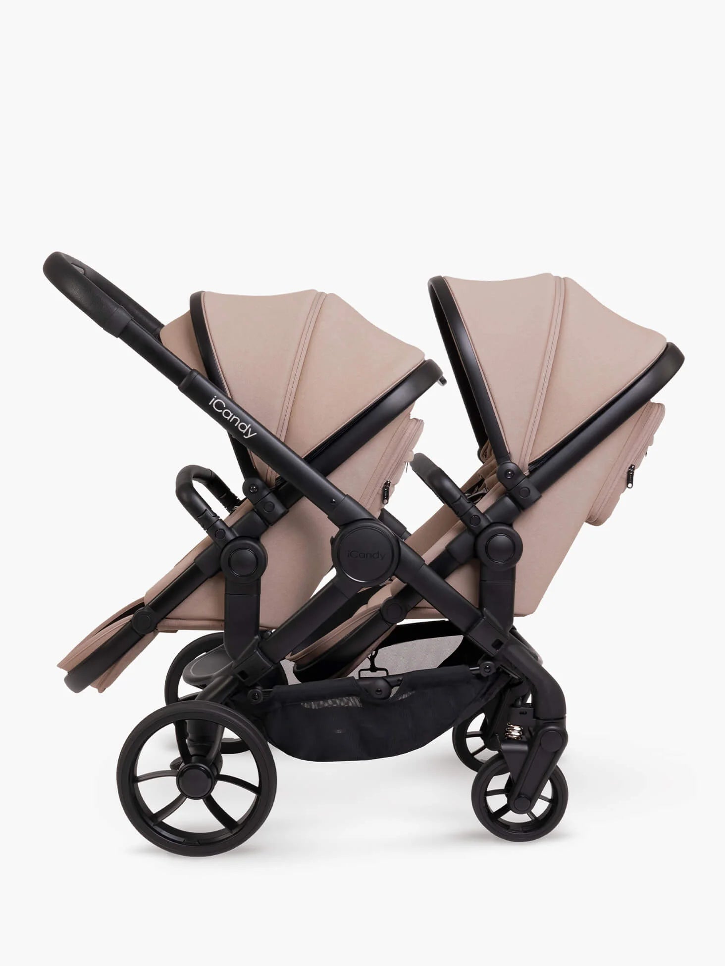 Peach 7 Cookie Pushchair and Carrycot - Double