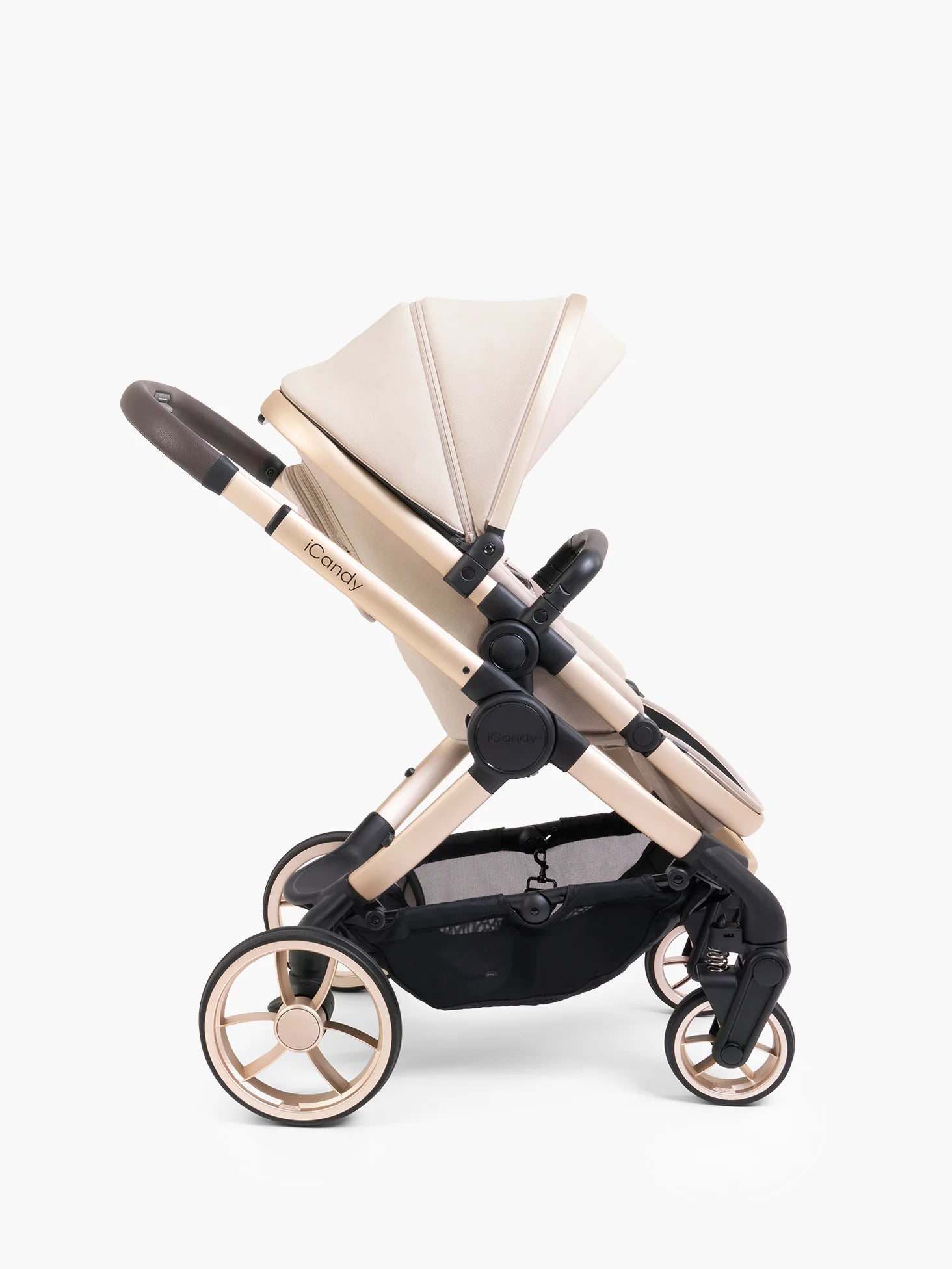 Peach 7 Biscotti Pushchair and Carrycot - Complete Car Seat Bundle