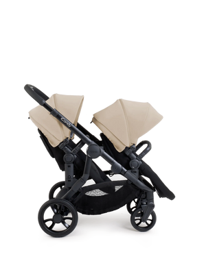 Orange 4 Latte Pushchair Bundle - Twin