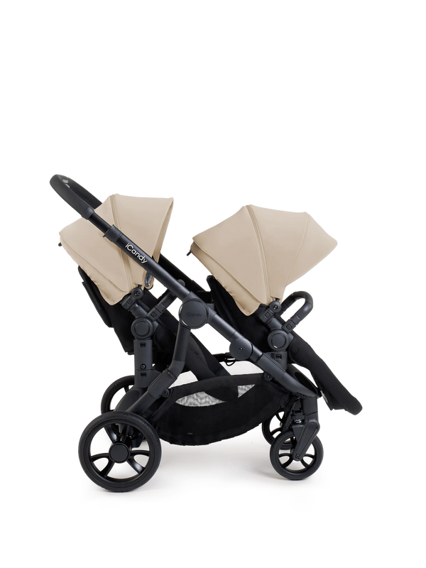 Orange 4 Latte Pushchair Bundle - Twin