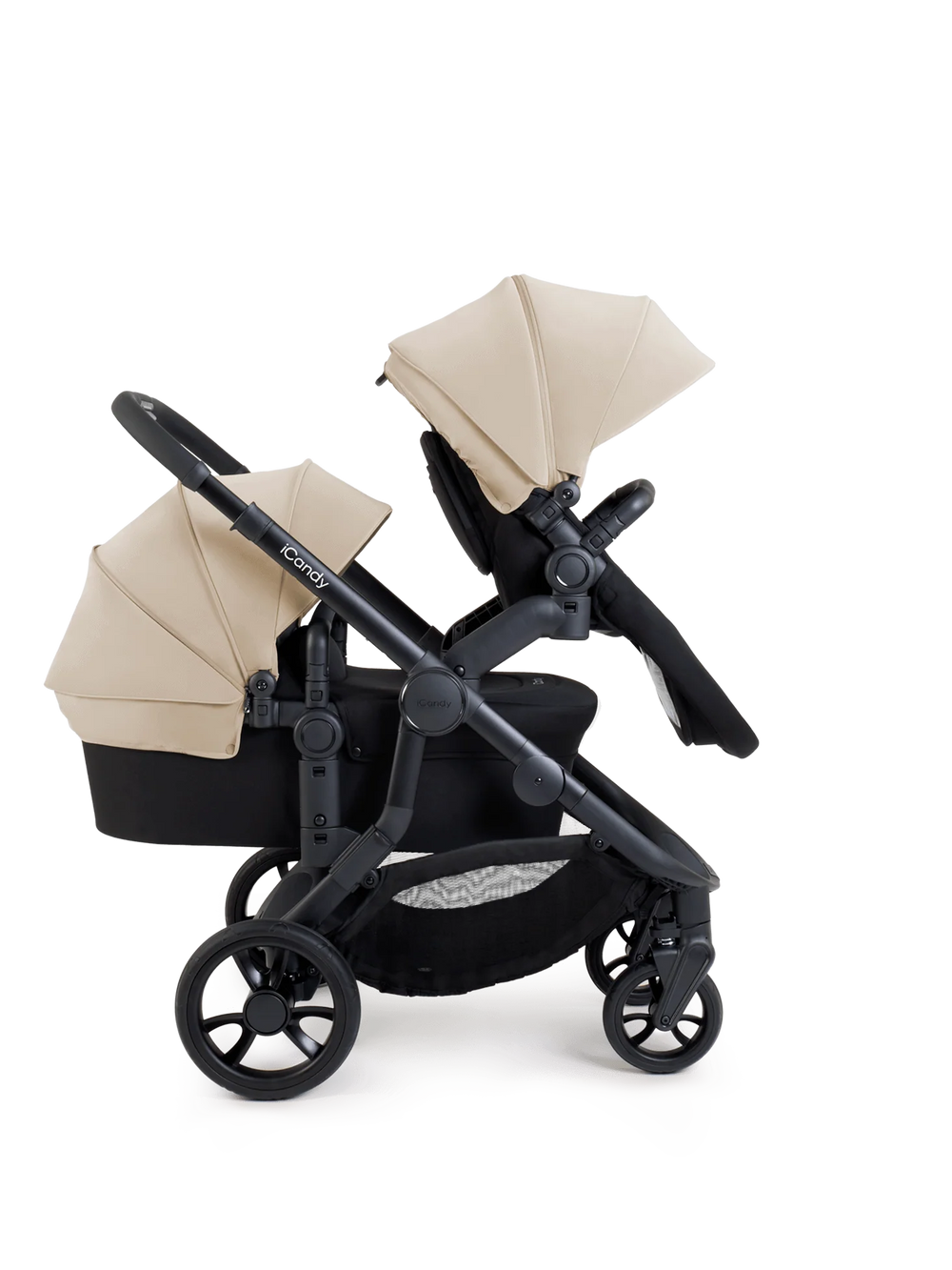 Orange 4 Latte Travel System & Car Seat