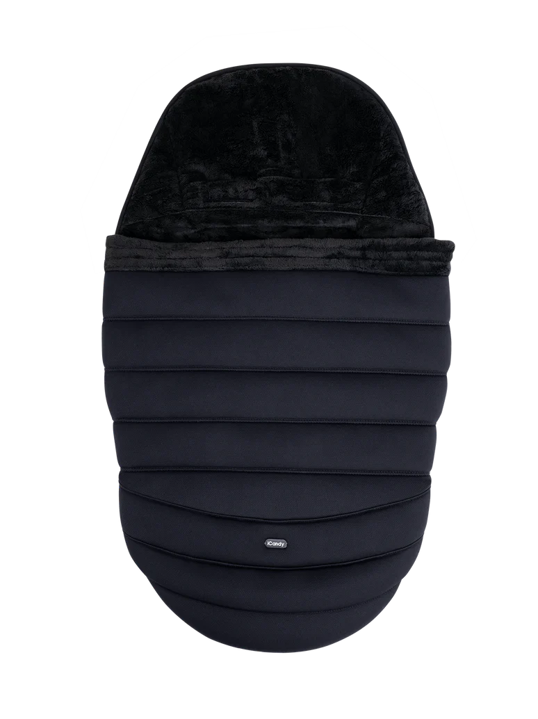 Peach 7 voetenzak black